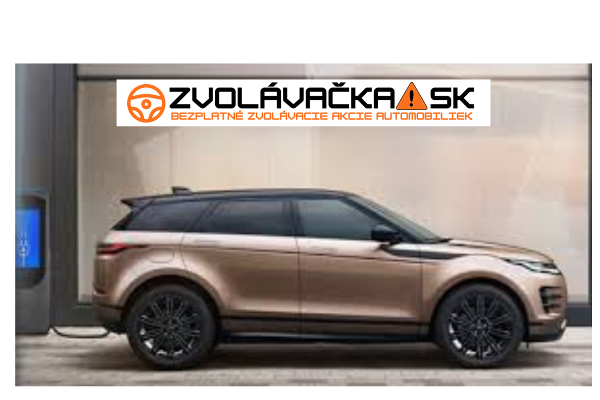 Zvolávacia akcia: Range Rover Evoque: Riziko roztrhnutia airbagu pri nehode