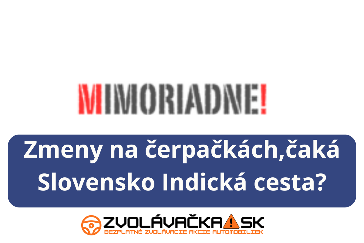 Mimoriadne: Na čerpačkách nás čakajú veľké zmeny