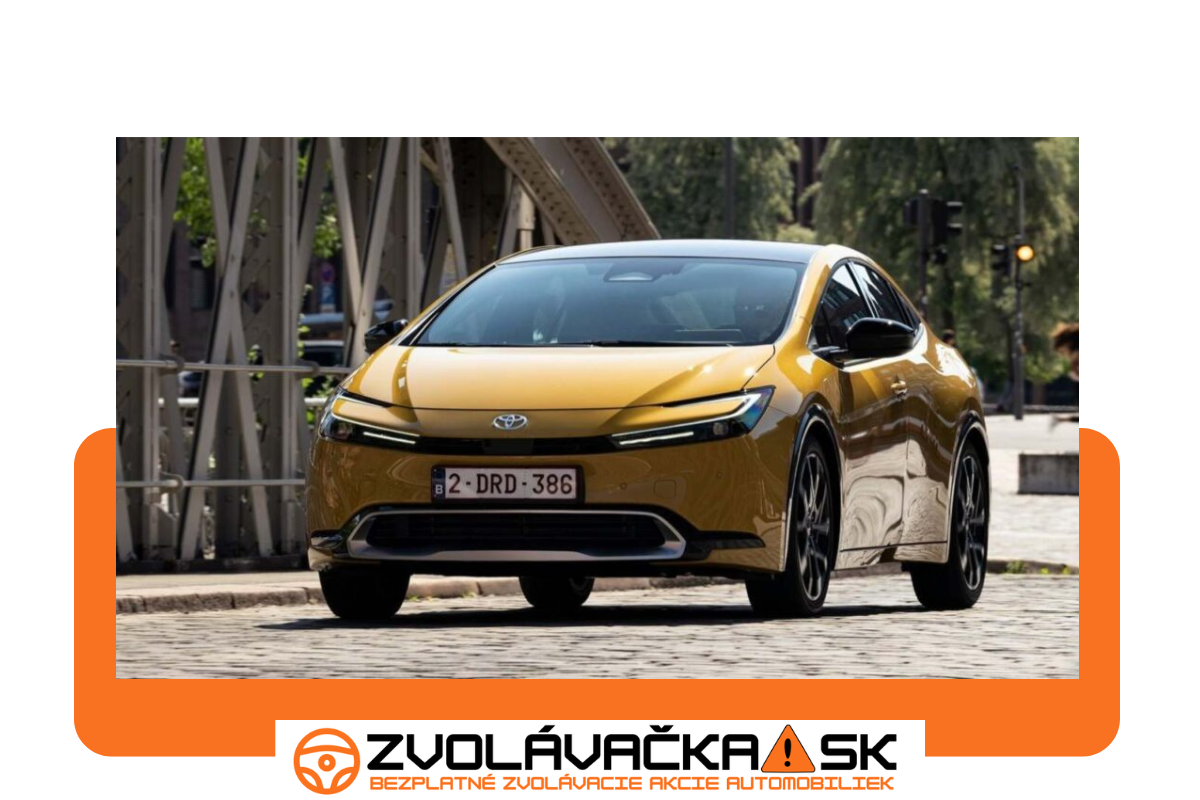 Zvolávacia akcia: Toyota Prius (2023 – 2025)