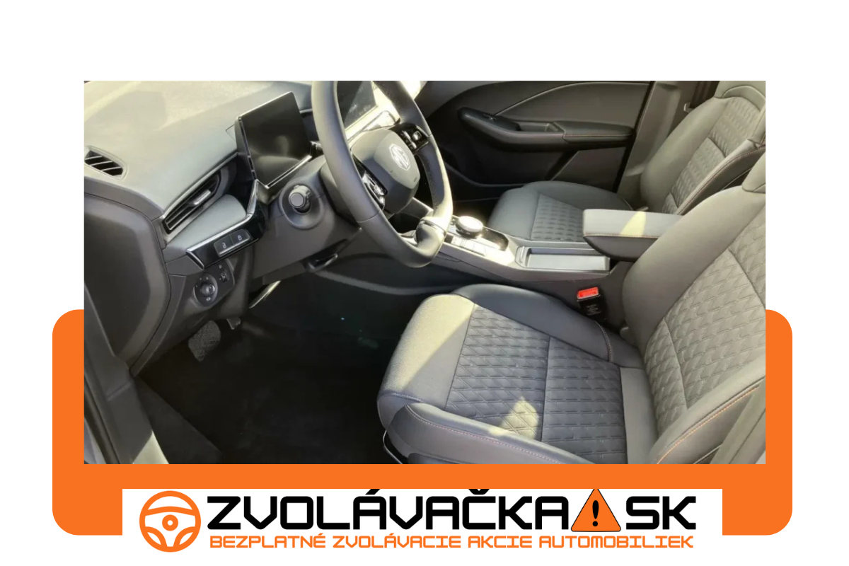 Zvolávačka: MG3 a MG3 Hybrid+: Predné sedadlo sa môže pri nehode posunúť