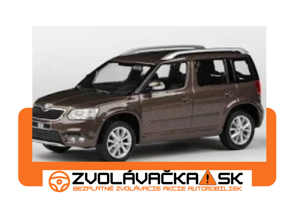 Zvolávačka: Škoda Rapid ,Yeti,Fabia (2014 – 2017)