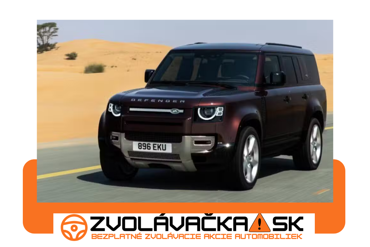 Zvolávačka: Land Rover Defender, Dicovery (2019 – 2026)