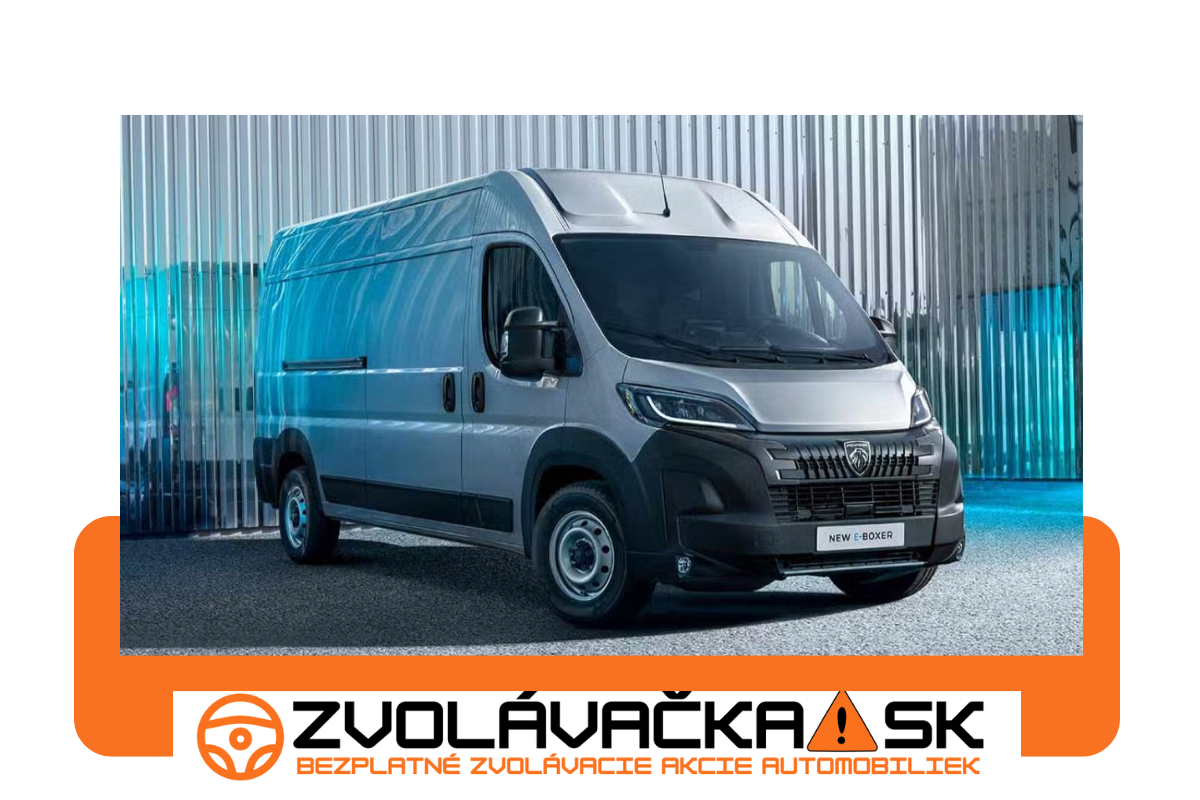 Zvolávačka: Peugeot Boxer (2024 – 2025)