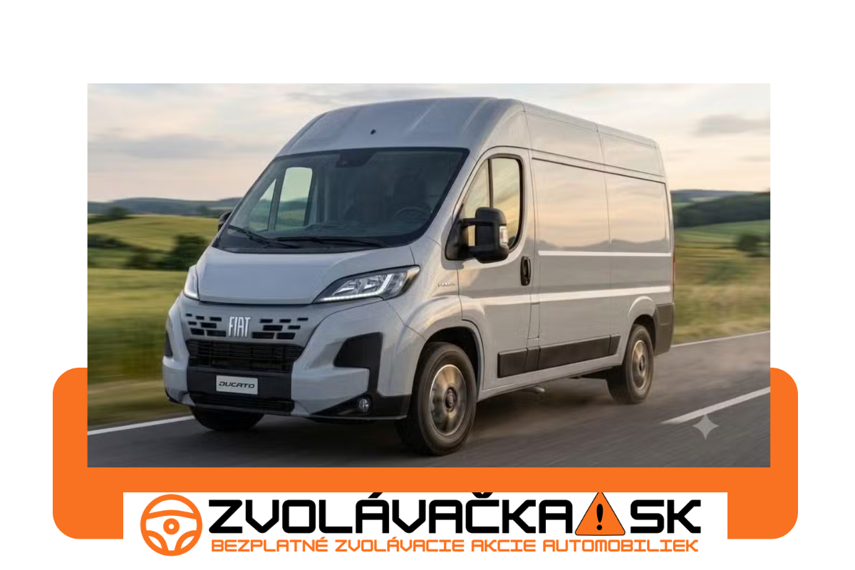 Zvolávačka: Fiat Ducato (2024 – 2025)